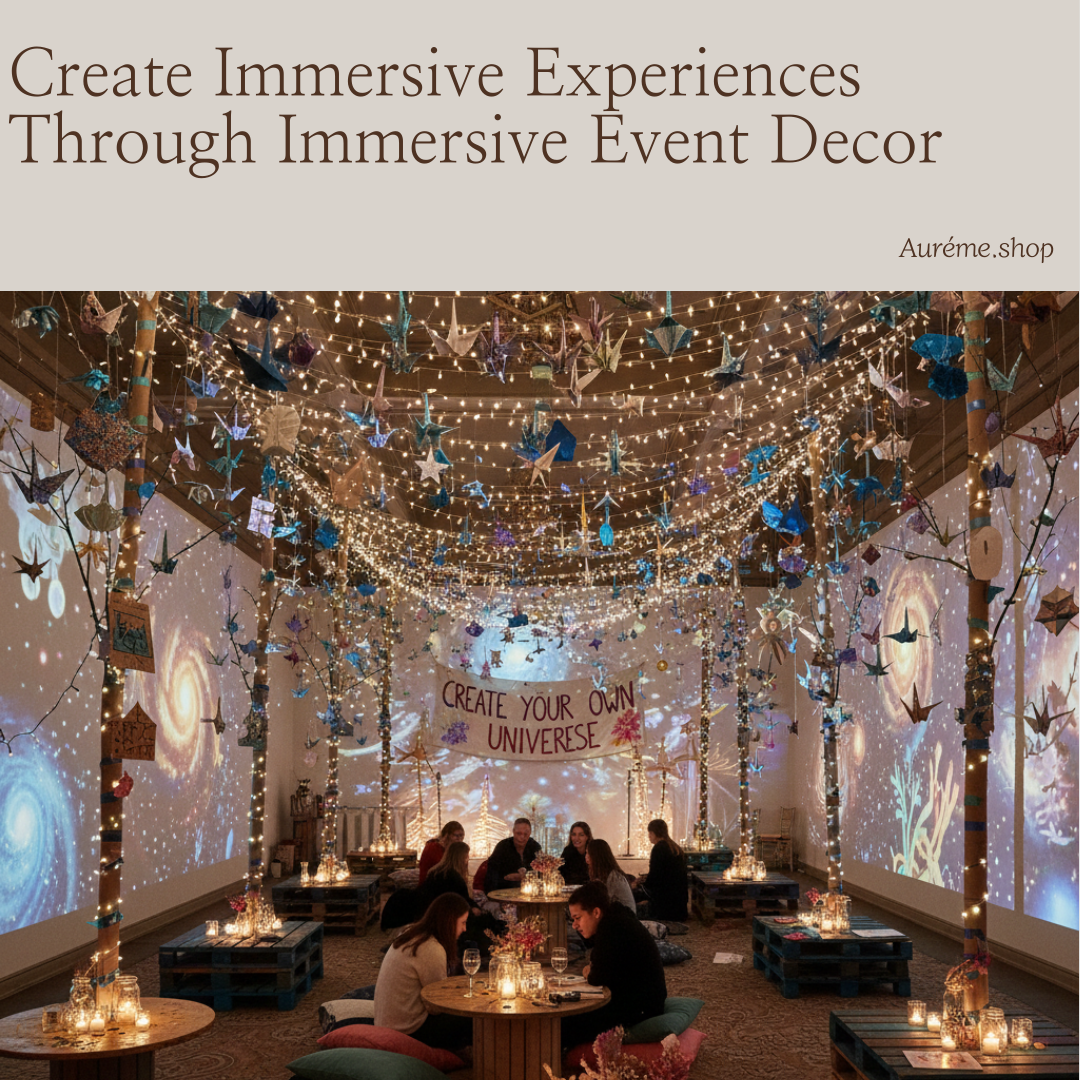 Create Immersive Experiences Through Immersive Event Decor