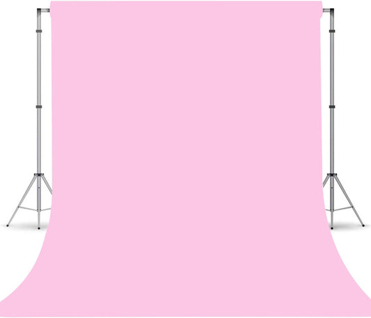 Pink Photography Backdrops for Photoshoot, Photo Booth Video Shooting Photo Backdrop, Photo Studio Portrait Background for Photography 8FTx10FT