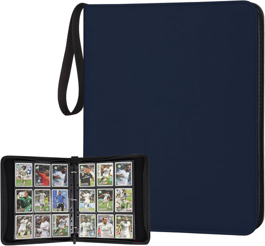 Trading Card Binder, Card Collection Binder Album Folder with 720 Side Loading Pockets, 9 Pocket Trading Card Album Folder for TGC,MTG, Baseball Cards, Yugioh